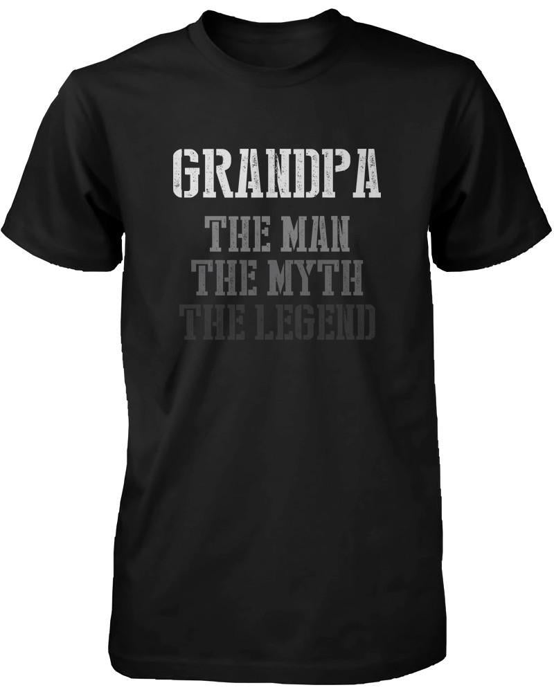 The Man Myth Legend Cute Shirt for Grandpa Christmas Gift for Grandfather