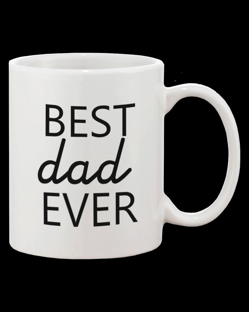 Father's Day Mug for Dad - Best Dad Ever. Father's Day Mug Gift for Father