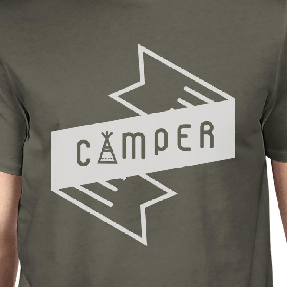 Camper Men's Dark Grey Cool Summer T Shirt Cute Gift Idea For Him