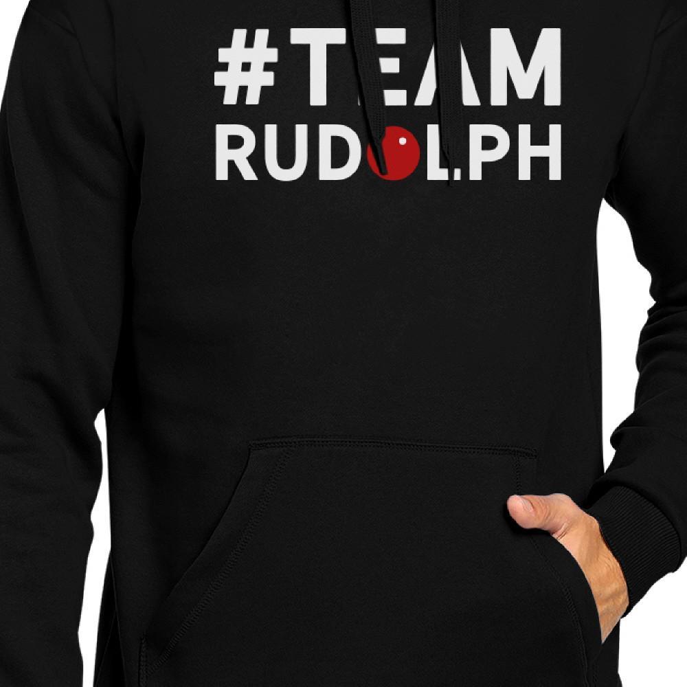 #Team Rudolph Christmas Hoodie Cute Matching Outfits For Members