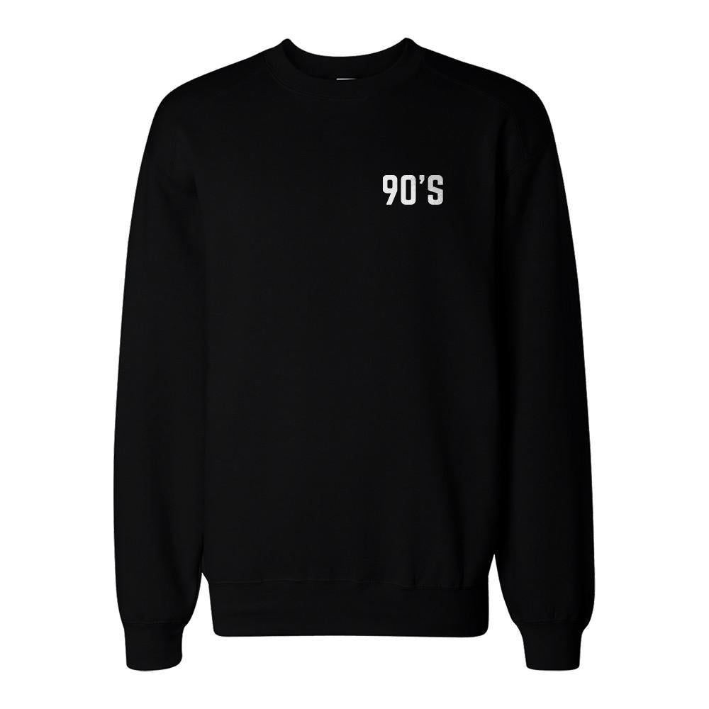 90's Pocket Print Sweatshirt Back To School Unisex Sweat Shirt