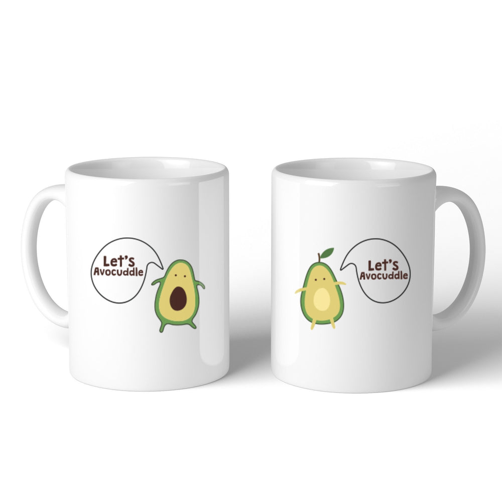 Let's Avocuddle Couple Mug Christmas Valentine Gifts