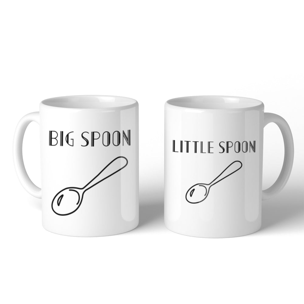 Big Spoon And Little Spoon Couple Mug Christmas Valentine Gifts