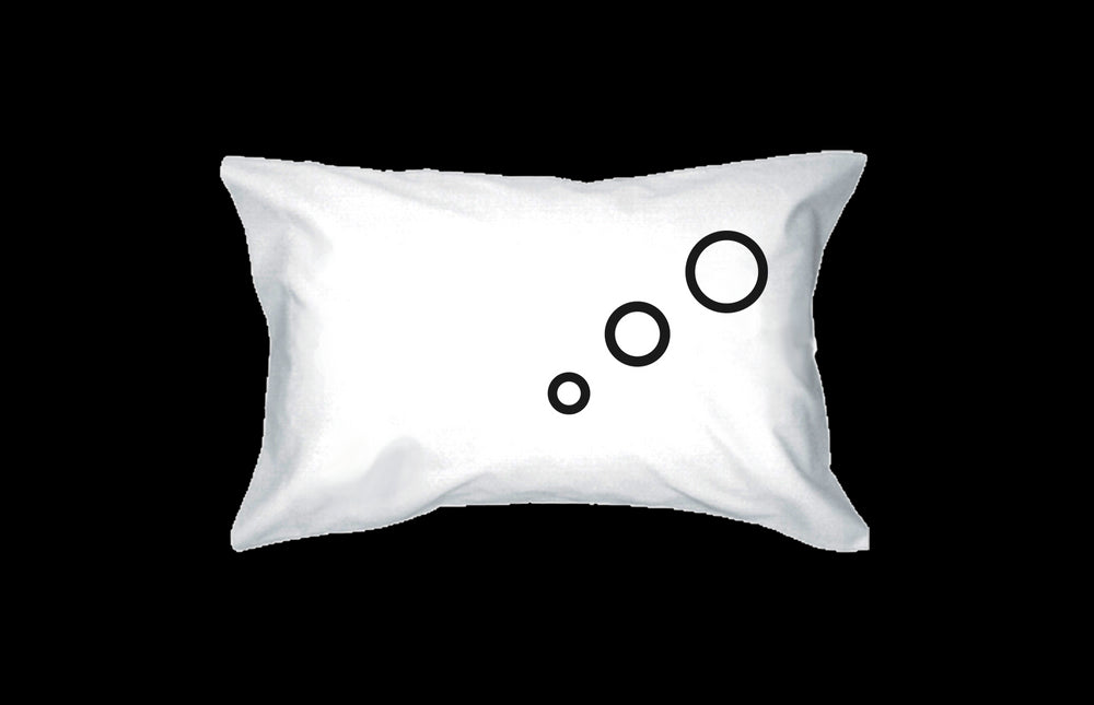 Thinking Cloud Pillows Standard Size 21 x 30 Matching Couple Pillowcases